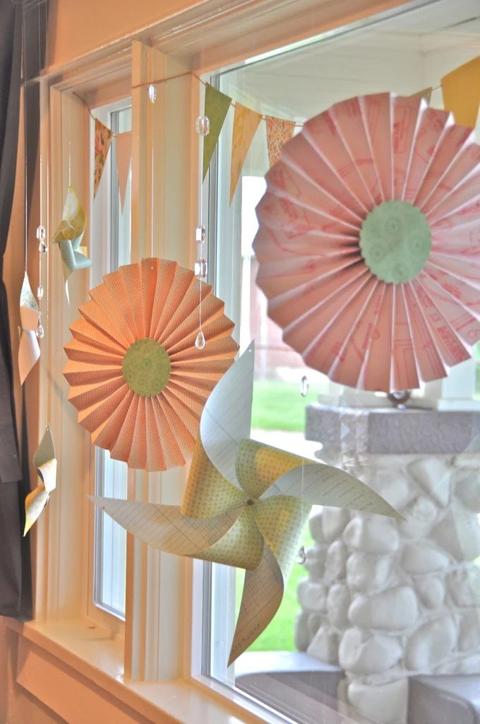 Simply Kelly B pinwheel window