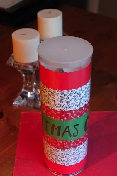 Dollar Store Mom Christmas can
