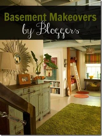Basement Makeover pin pic