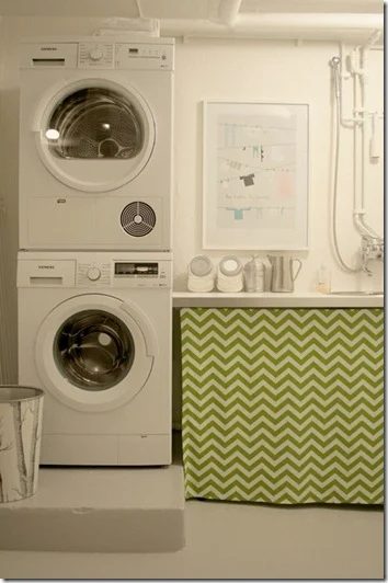 Chez Larsson basement laundry after