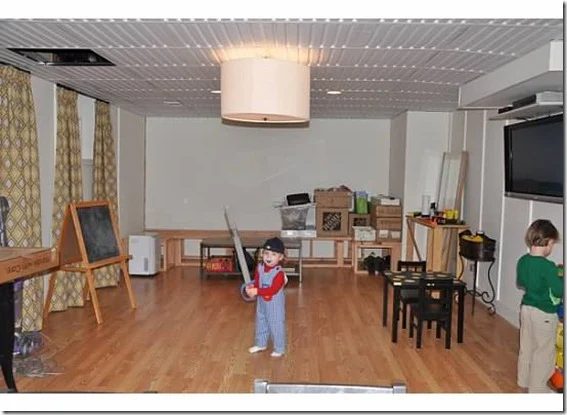 Dixie Delights basement before