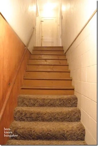 Bees Knees Stairs before