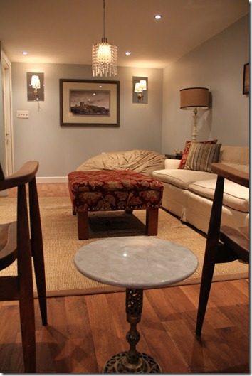 Maple Leaves and Sycamore Trees basement after