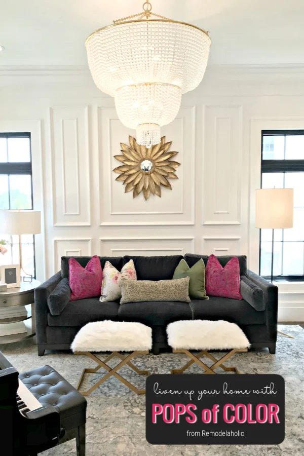 Bold Colors Add Excitement And Beauty In This Traditional Style Home Featured On Bekob