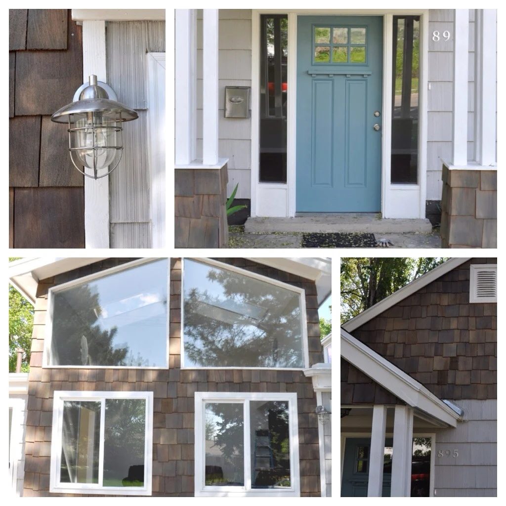 Lindsay & Drew exterior details