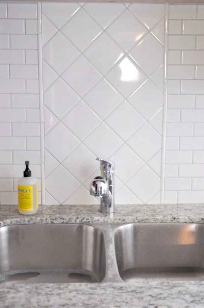 Lindsay & Drew backsplash after