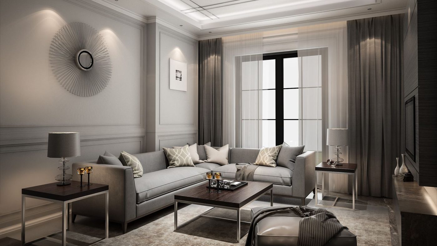 Spacious Living Room