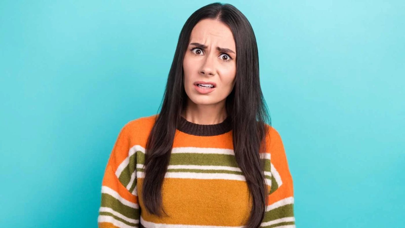 Young Funny Woman Asking What Is It True