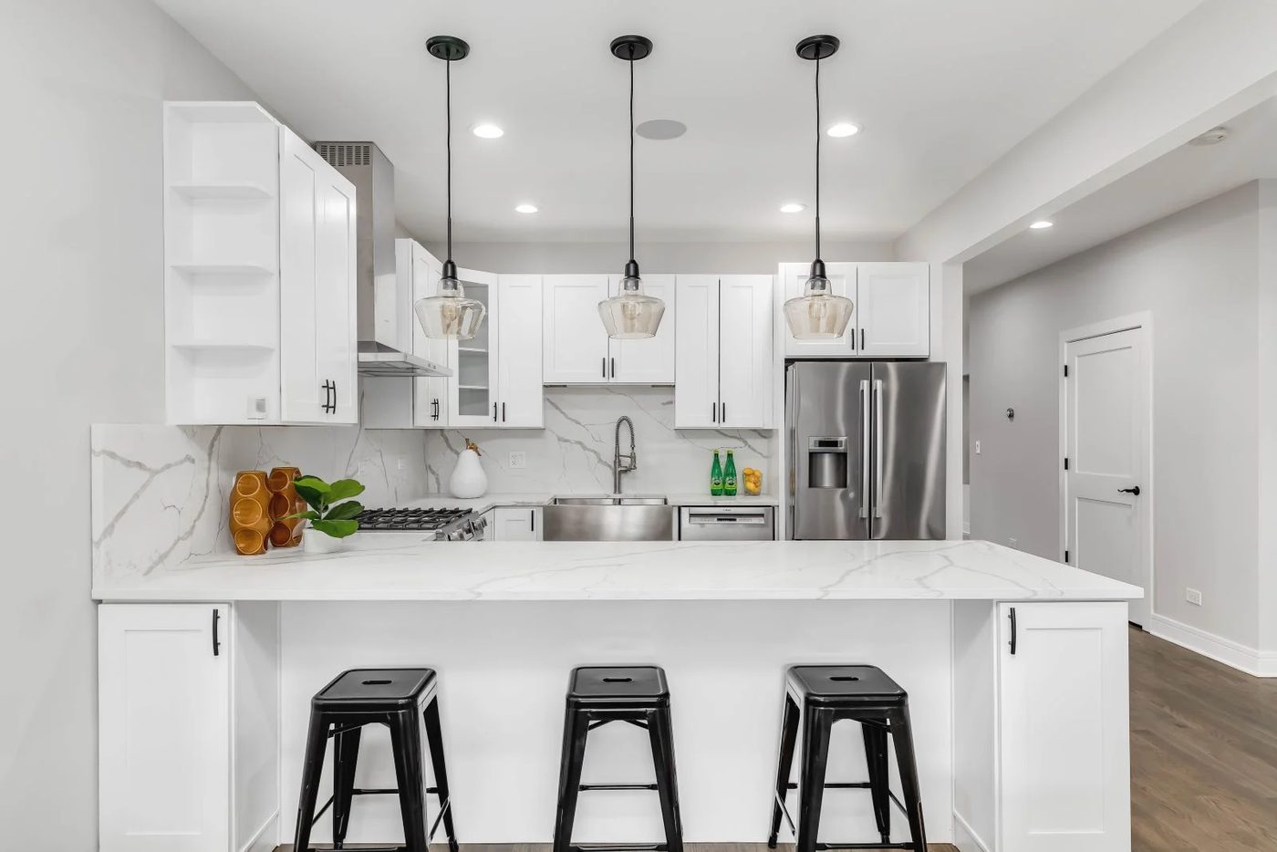All White Kitchen