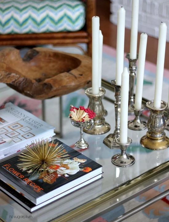 how to style a coffee table