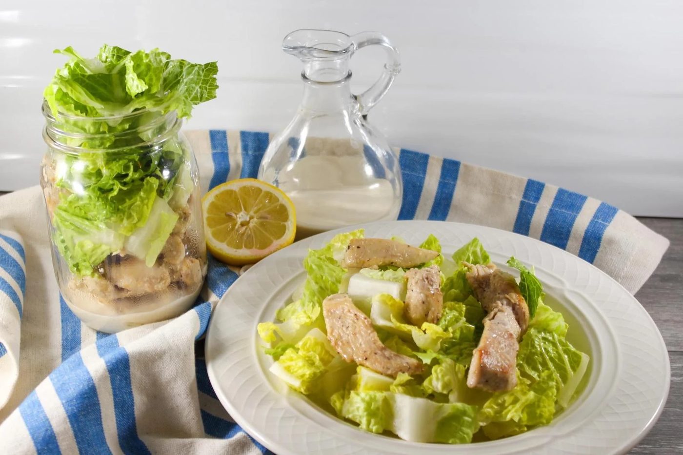 Homemade Chicken Caesar Salad