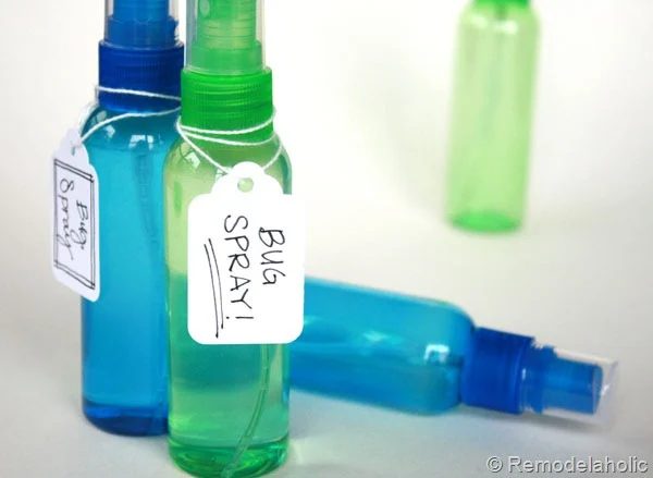 Homemade All Natural Bug Spray