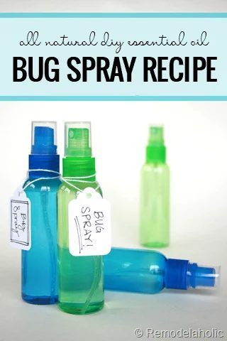 Homemade All Natural Bug Spray