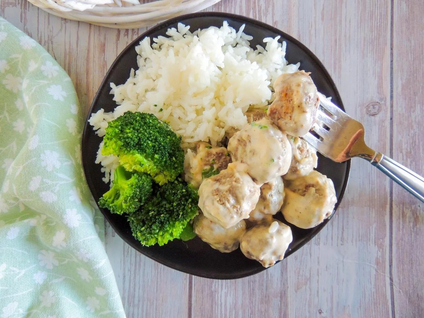 Homemade Swedish Style Meatballs with Sauce