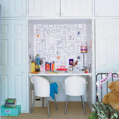closet homework station, This Old House