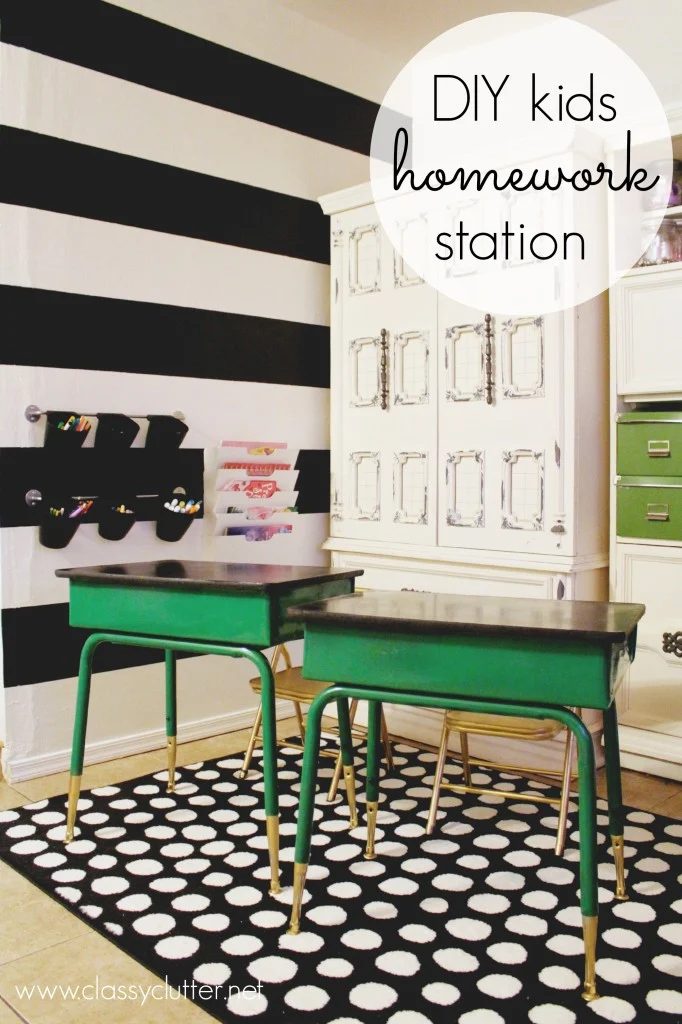tipsaholic-vintage-desk-homework-station-classy-clutter