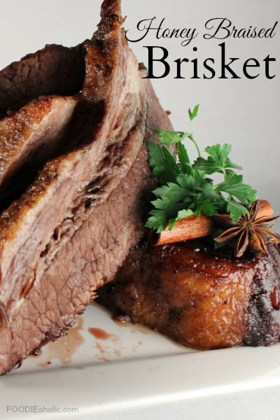 Honey Braised Brisket | FOODIEaholic.com #recipe #cooking #beef #brisket #entree #honey #braised #holiday #Passover