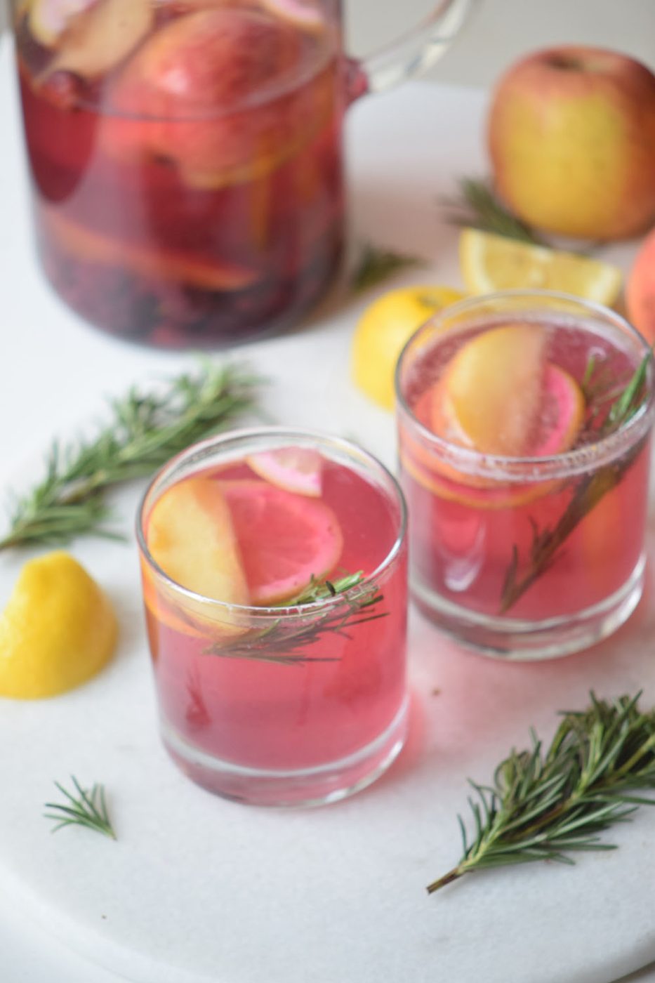 Warm up with a glass of cider, but not just any cider this Honeycrisp Cranberry Cider at Bekob.com