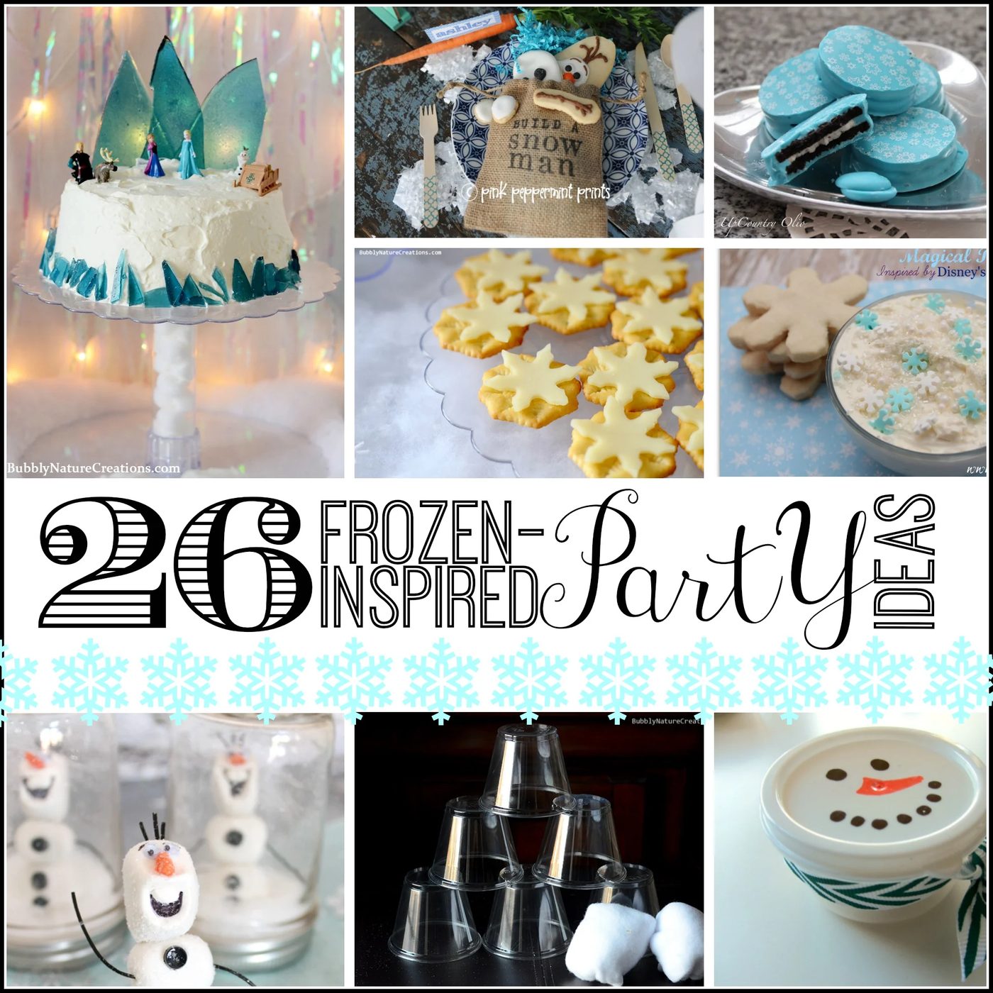 26 Frozen Party options