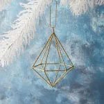 Hot Pink Ornament Wire Drop Ornament