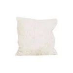 Hot Pink Christmas Faux Fur Pillow