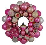 Hot Pink Christmas Pink Wreath
