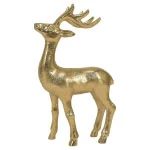 Hot Pink Christmas Gold Deer