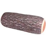 Hot Pink Christmas Log Pillow