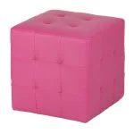 Hot Pink Christmas Ottoman
