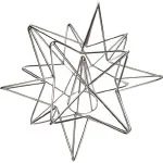 Hot Pink Christmas Wire Star