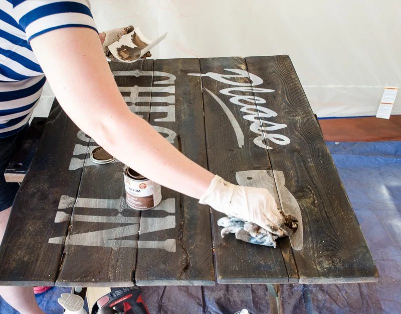 Handmade Vintage Hotel Guest Room Sign by A Prudent Life for Bekob