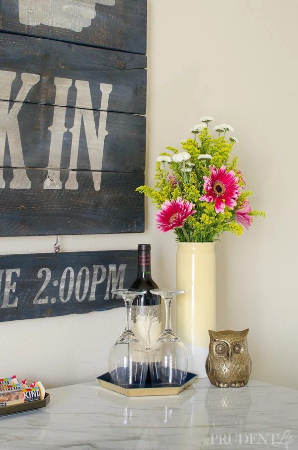 Vintage Hotel Style Sign by A Prudent Life for Bekob