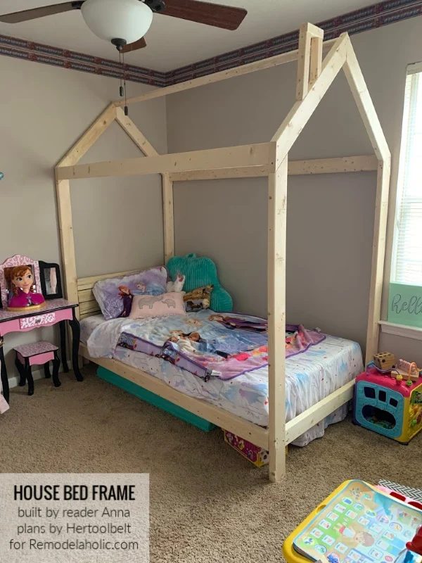 House Bed Frame Twin By Reader Anna Bekob WM
