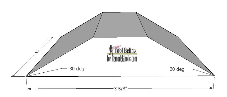 A unique and modern house headboard to dress up a twin bed. Free plans and walkthrough on Bekob.com #headboard #bedroom