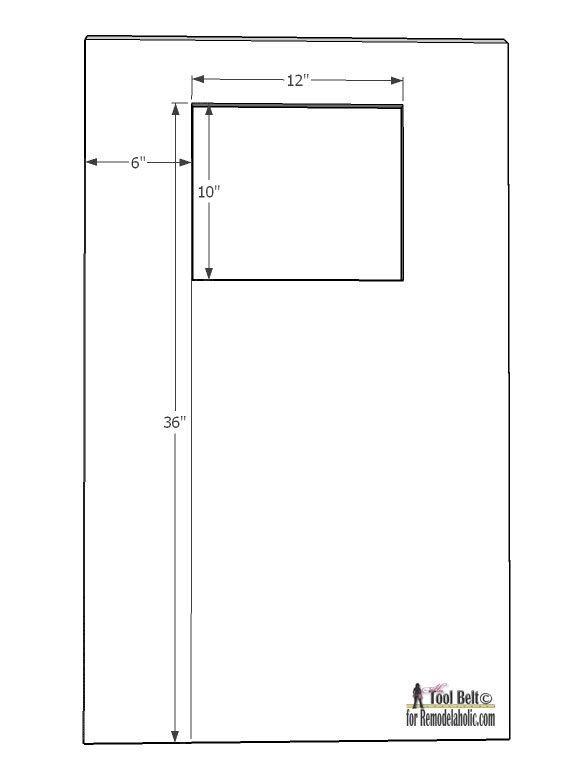 A unique and modern house headboard to dress up a twin bed. Free plans and walkthrough on Bekob.com #headboard #bedroom