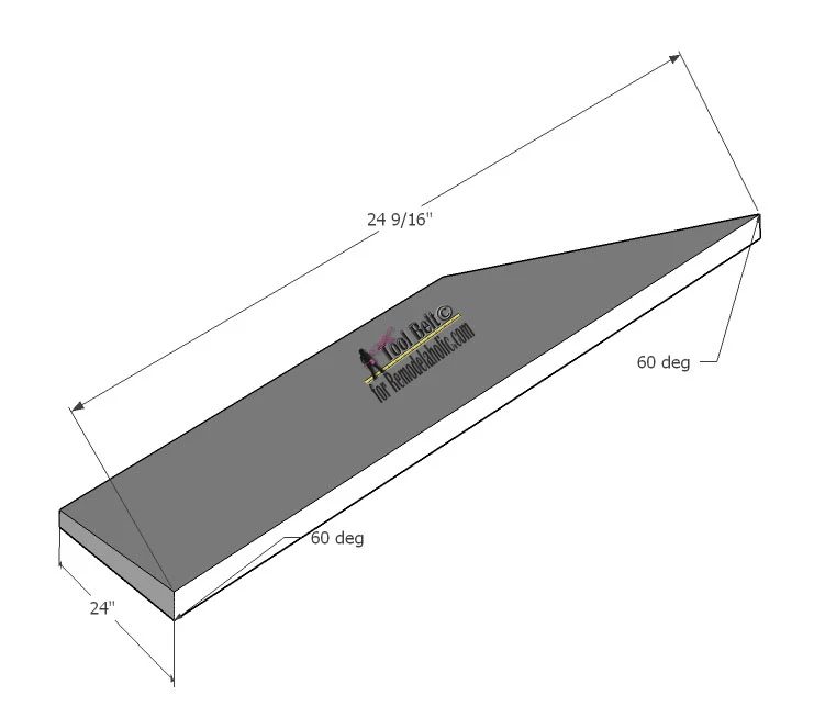 A unique and modern house headboard to dress up a twin bed. Free plans and walkthrough on Bekob.com #headboard #bedroom