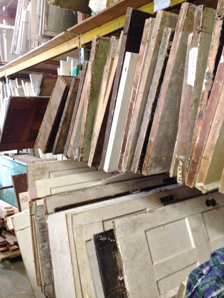 Add glass panel to reclaimed door by Ciburbanity featured on @Bekob