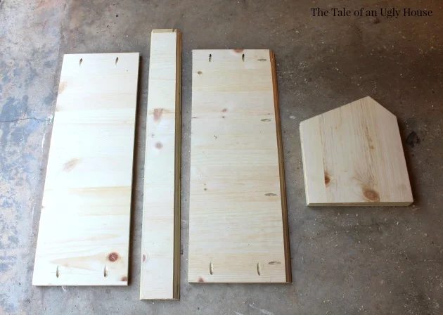 Step by step walkthrough for kids toy cubby by Tale of an Ugly House featured on @Bekob