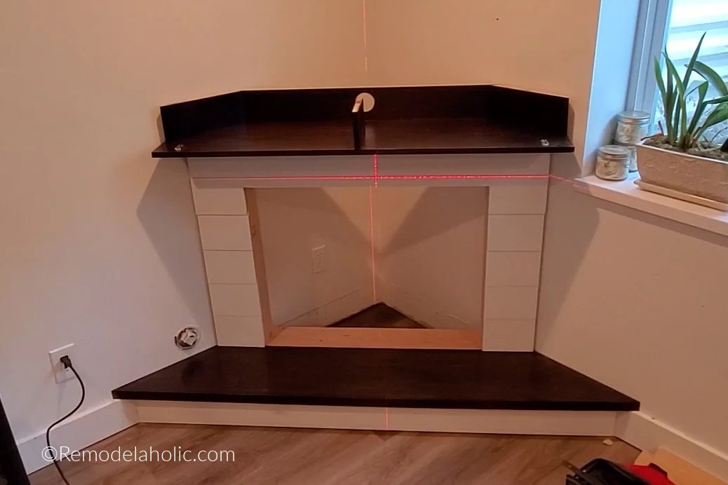 Corner Fireplace Mantel Handmade Installation Bekob