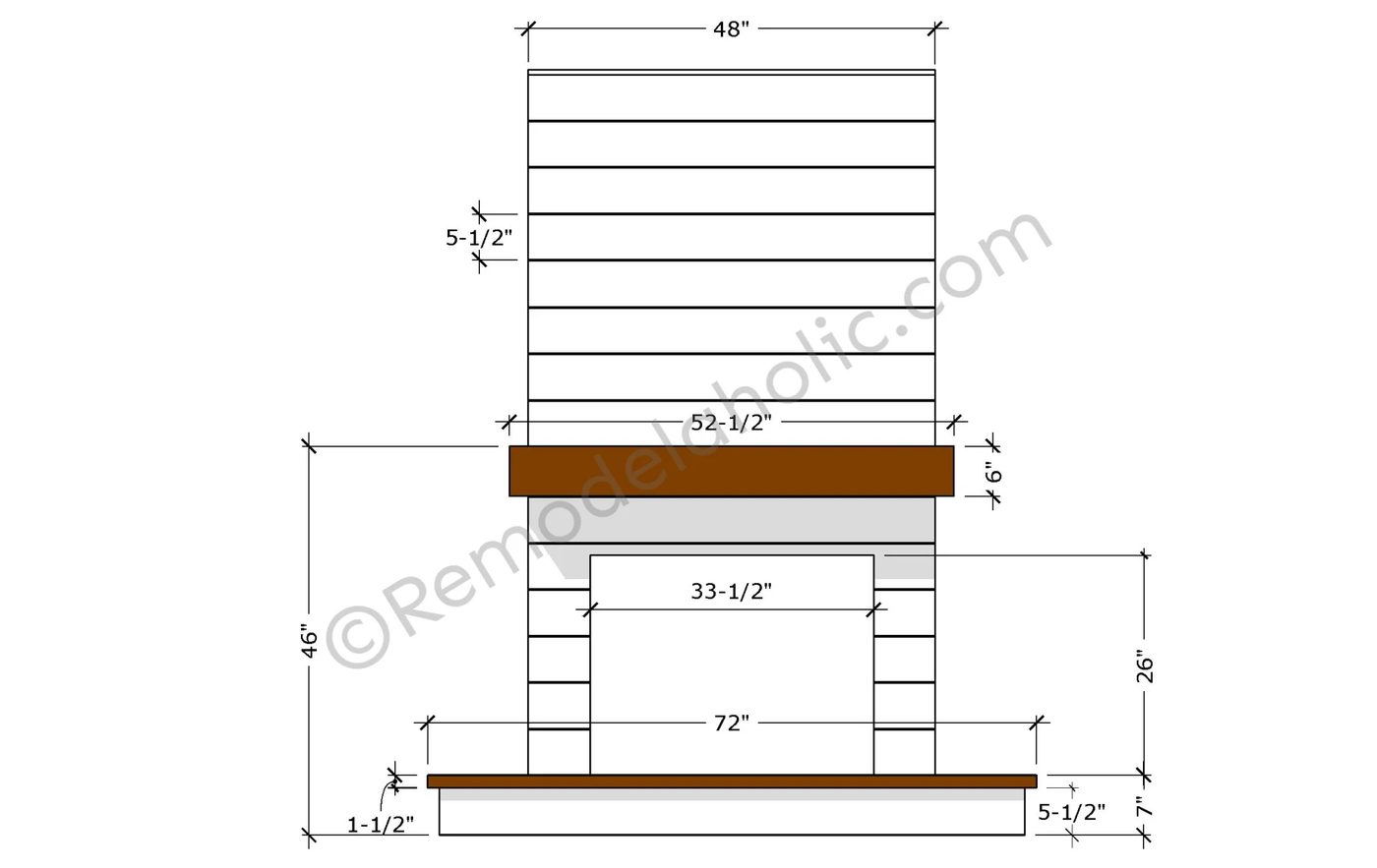 Corner Fireplace Handmade Dimensions For Plans walkthrough At Bekob 1