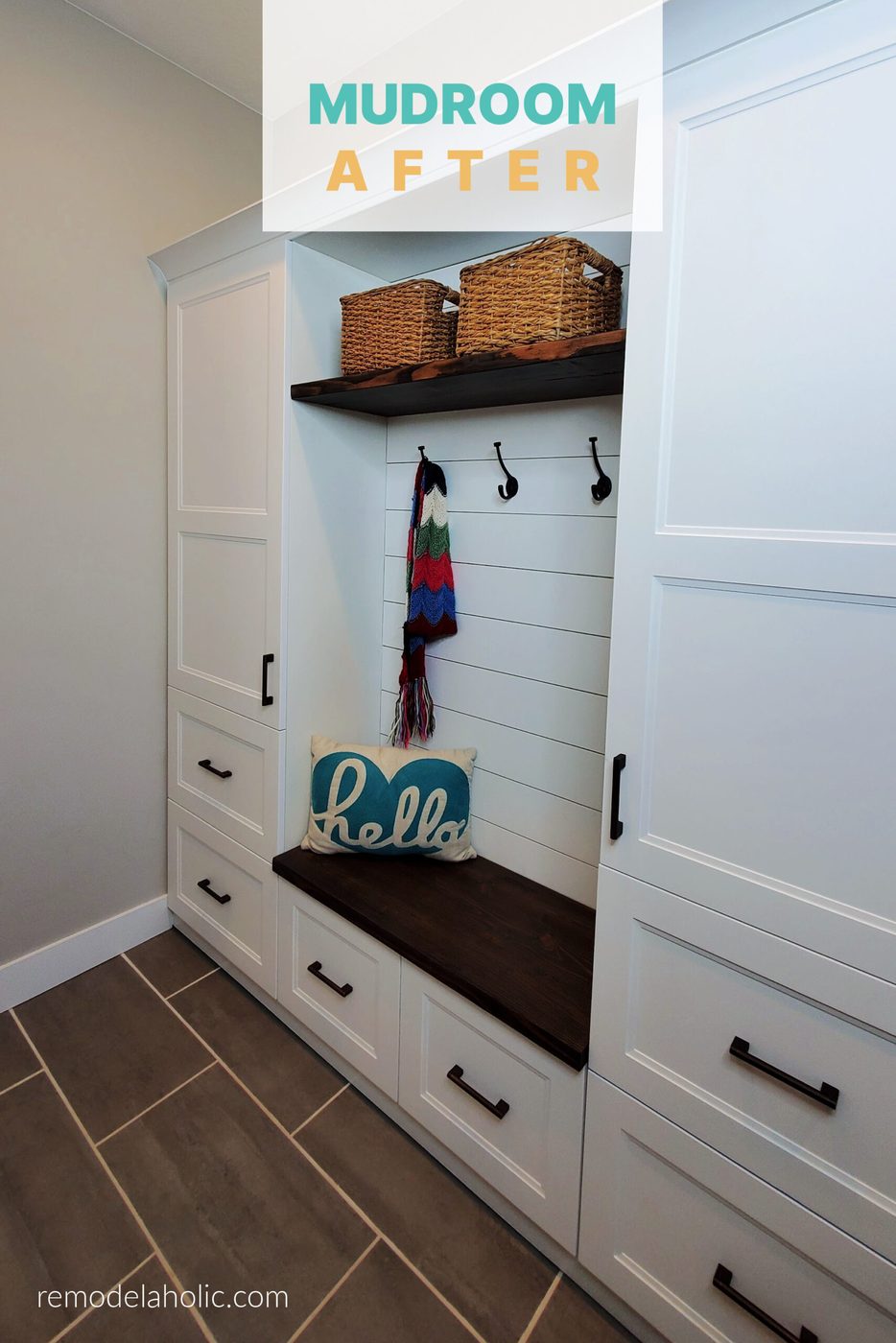 How To Build A Mudroom Bench From Ikea Cabinets Bekob