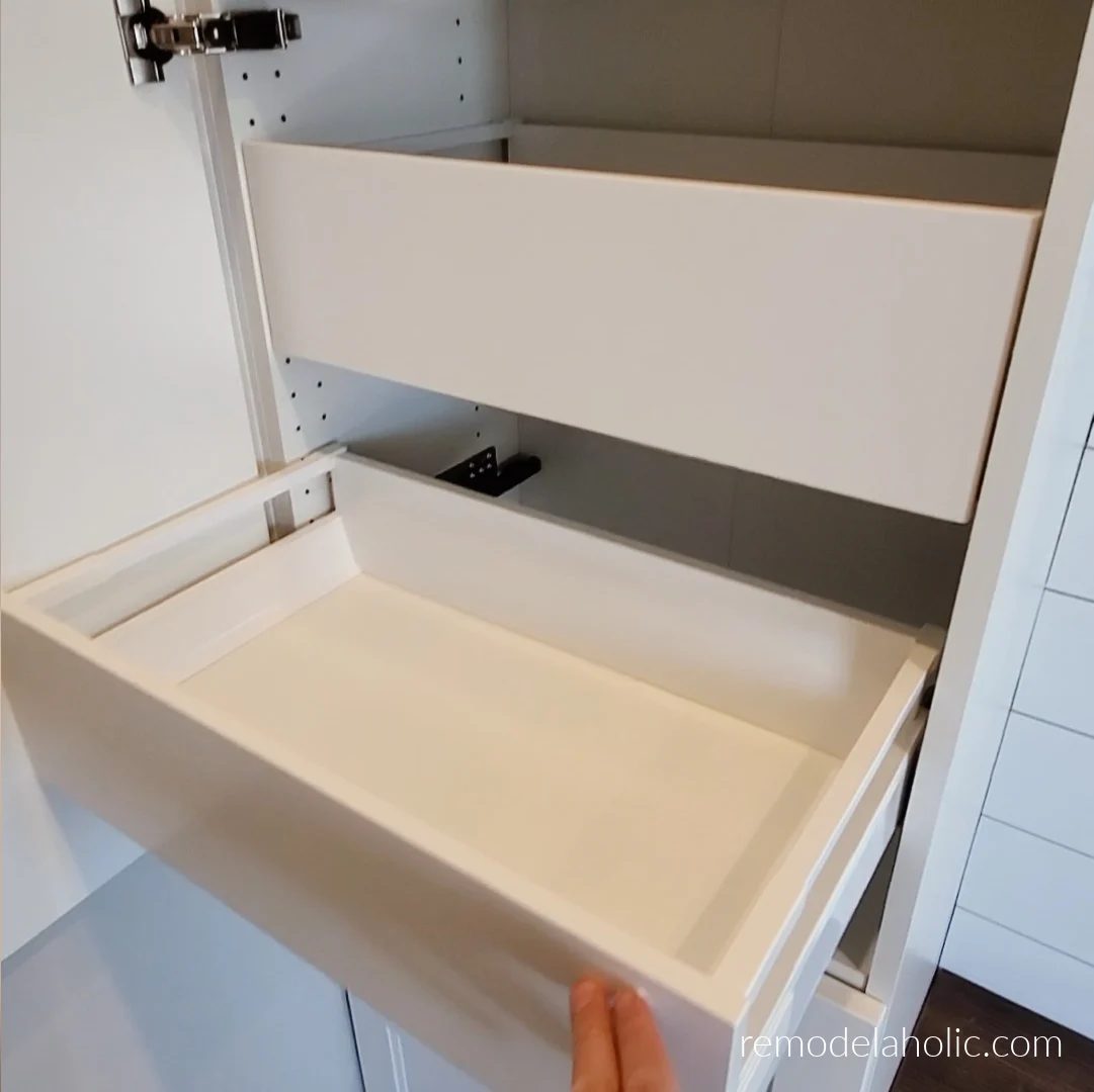 Ikea Mudroom Bench Handmade With Storage Cabinet Drawers, Bekob