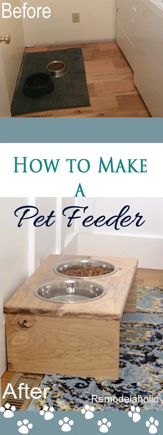 How to Make a Handmade Pet Feeder