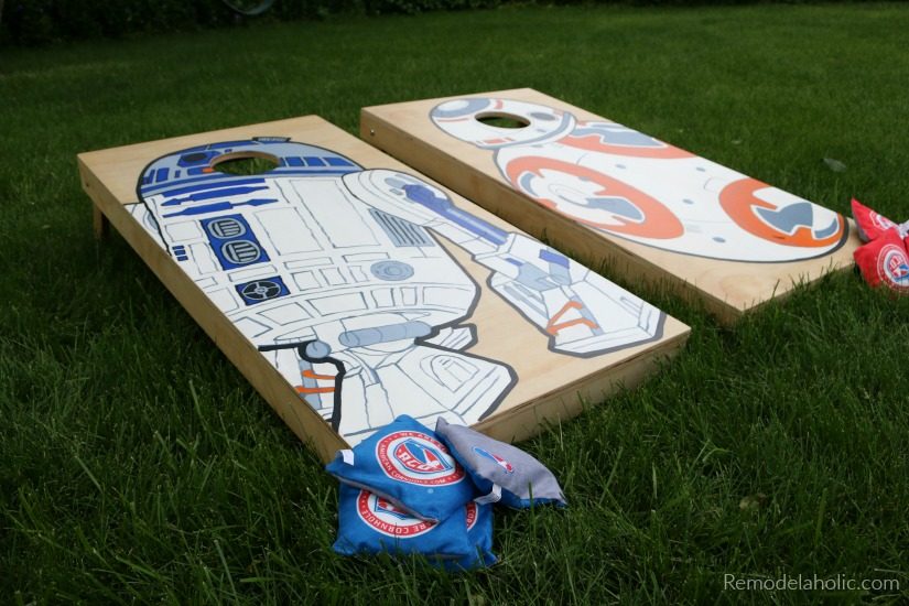 Build Custom Star Wars Handmade Cornhole Boards