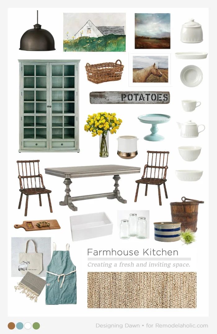 Farmhouse Kitchen MB - Designing Dawn for Bekob.com