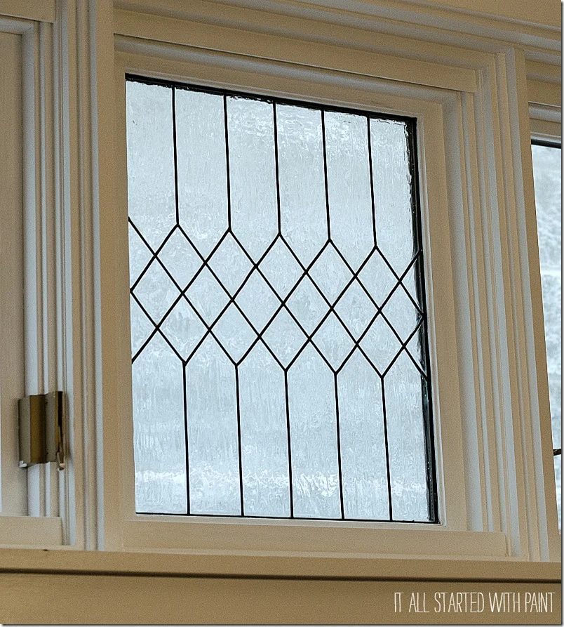 faux stained glass window walkthrough with leading lines. It All Started with Paint on Bekob