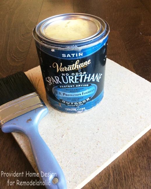 Protective Coat Added to Paint that Looks Like Wood Stain