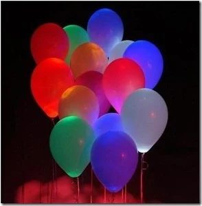 Glowing Neon Balloons