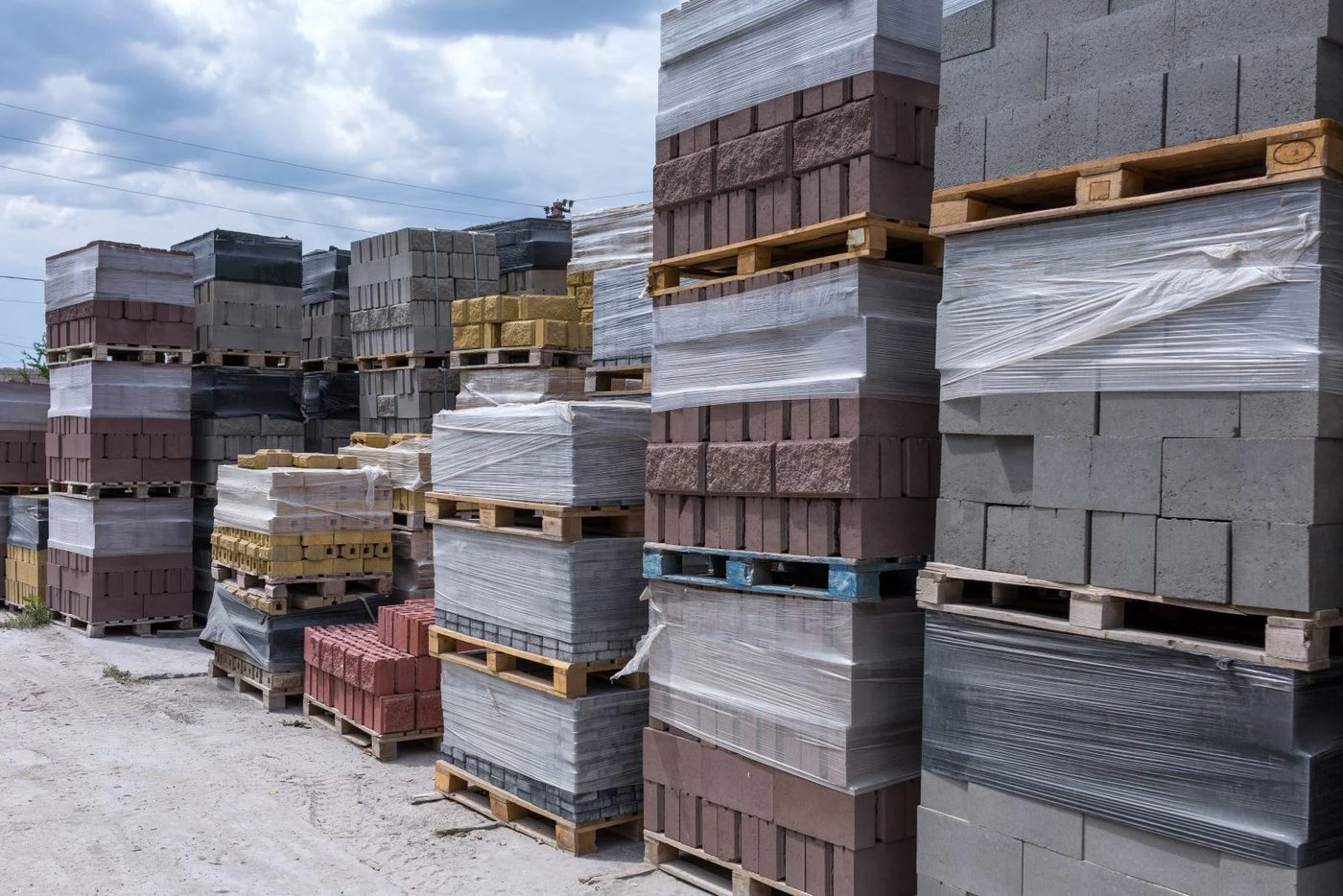 Examine Building Materials Bricks And Pavers