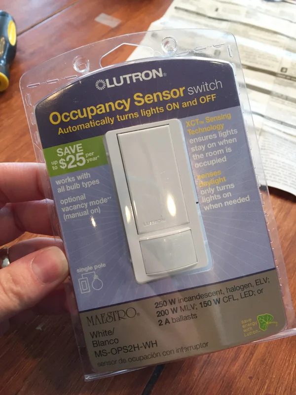 Lutron Sensor Switch